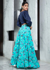 Lehengas With Crop Top